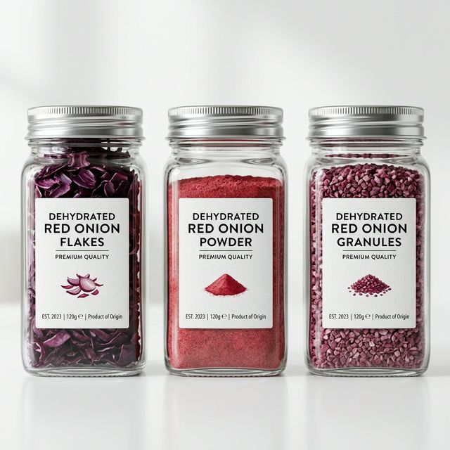 Dehydrated Red Onion